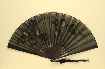 Folding Fan; c. 1900; LDFAN1994.199