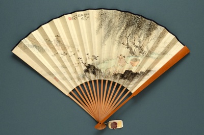 Folding Fan; c. 1920; LDFAN2003.324.Y