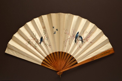 Folding Fan; c. 1880; LDFAN2003.316.Y