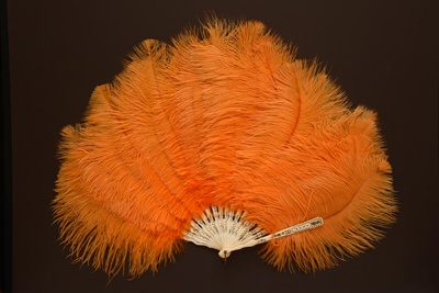 Feather Fan; c. 1920; LDFAN2003.60.Y