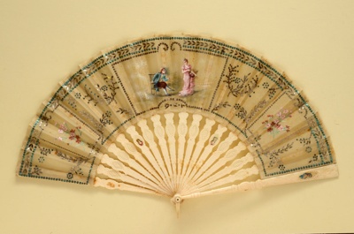 Folding Fan; c. 1910; LDFAN2003.69.Y