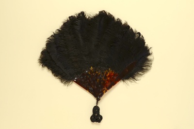 Feather Fan; c. 1900; LDFAN1992.10