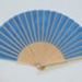 Advertising fan for Les Azuriales (Credit Suisse) c. 1980; LDFAN2009.64