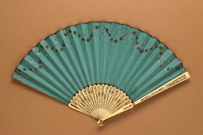 Folding Fan; c. 1795; LDFAN2012.19