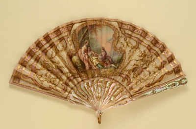 Folding Fan; c. 1905; LDFAN1994.166