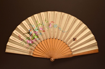 Folding Fan; c. 1880; LDFAN1995.24