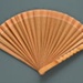 Half Cockade Fan; c. 1990; LDFAN1997.16