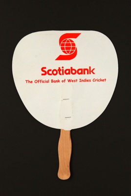 Advertising fan for Scotiabank; LDFAN2004.4