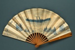 Advertising fan for Red Star Line; Eventails Chambrelent; c. 1900; LDFAN2003.408.HA