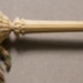 "Flag" fan with ivory handle; c. 1590; LDFAN2019.18