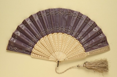 Folding Fan; c. 1860-70; LDFAN1998.26