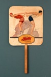 Advertising fan for Bradley Knitwear; Morrow Bros. & Heath Co.; Late 1920's; LDFAN2011.54