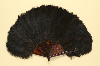 Feather Fan; c. 1900; LDFAN2003.85.Y