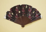 Bamboo and paper fan featuring the Archbishop of Canterbury c. 2007; LDFAN2008.33