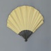 Fan advertising Champagne 'Dry Monopole Brut'; c. 1920; LDFAN2017.2