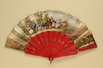 Folding Fan; c. 1850s; LDFAN2003.2.Y