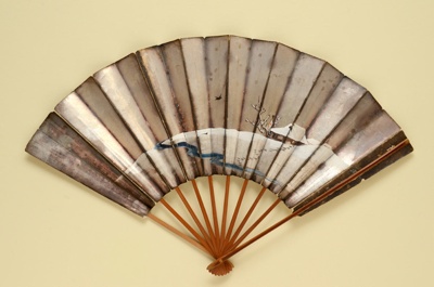 Folding Fan; c. 1900; LDFAN2002.11