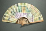 Wood folding fan; Frederick Gay; 2023; LDFAN2024.12