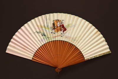 Folding Fan; c. 1950; LDFAN2003.223.Y