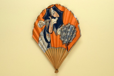 Advertising fan for A L'Idéal, Toulouse, France; Eventails Chambrelent; c.1900; LDFAN2011.75