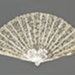 Folding fan ; c. 1895; LDFAN1999.43