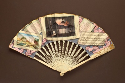 Folding Fan; c. 1770; LDFAN1994.150