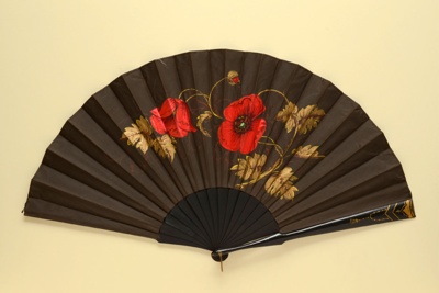 Folding Fan; c. 1880; LDFAN1995.30