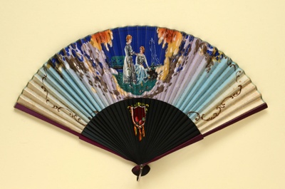 Folding Fan; c. 1920; LDFAN2009.17