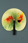 Cockade Fan; c. 1980; LDFAN1994.53