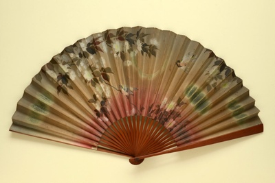 Folding Fan; c. 1880-90; LDFAN1994.145