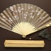 Folding Fan & Box; 1880s; LDFAN2006.49.A & LDFAN2006.49.B