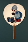 Advertising fan for Gimbles, PA, USA; c.1925; LDFAN2003.112.Y