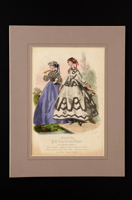 Fashion Plate; c.1865; LDFAN1990.108