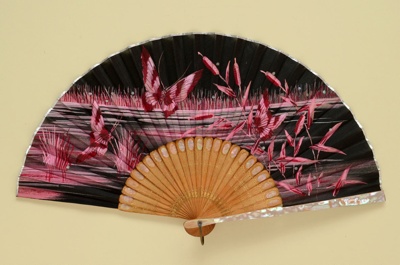 Folding Fan; c. 1950; LDFAN2003.178.Y