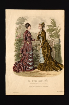 Fashion Plate; Anais Toudouze; 1878; LDFAN1990.77