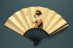 Folding Fan; c. 1950; LDFAN2000.13