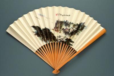 Folding Fan; 1980s; LDFAN1992.27