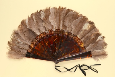 Feather Fan; c. 1920; LDFAN1993.23