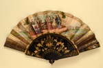 Folding Fan; c. 1850; LDFAN2003.216.Y