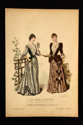 Fashion Plate; Anais Toudouze; 1891; LDFAN1990.57