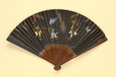 Folding Fan; c. 1890; LDFAN2010.142