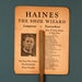 Advertising fan for Haines, USA; Merchants Publishing Co., Kalamazoo; LDFAN2003.109.Y