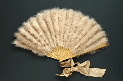 Feather Fan; c. 1920; LDFAN1993.25