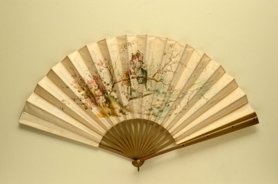 Folding Fan; c. 1880; LDFAN2003.217.Y 