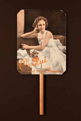 Advertising fan for Cardui, USA; 1930; LDFAN2003.115.Y