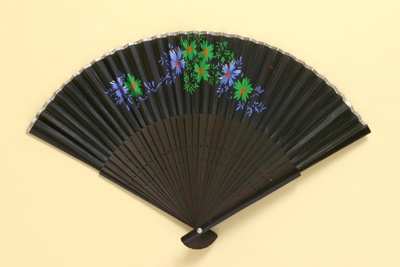 Folding Fan; c. 1980; LDFAN1994.49