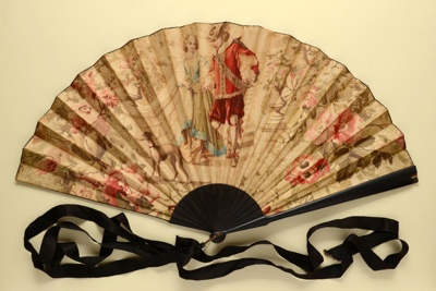 Folding Fan; c. 1880; LDFAN1995.23