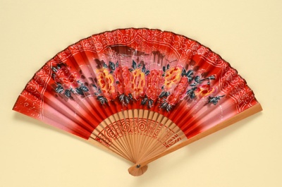 Folding Fan; c. 1930; LDFAN2003.335.Y