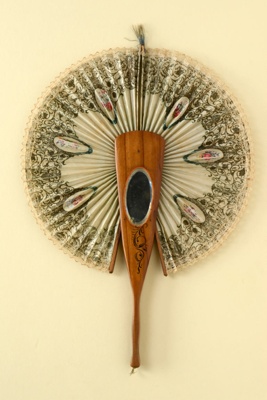 Cockade Fan; c.1870; LDFAN1996.7