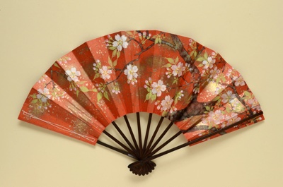 Folding Fan; c. 1900; LDFAN2003.120.Y